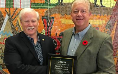 WEDA recognized for outstanding leadership in developing a new Agricultural Equipment Technician initiative for Saskatchewan high school students